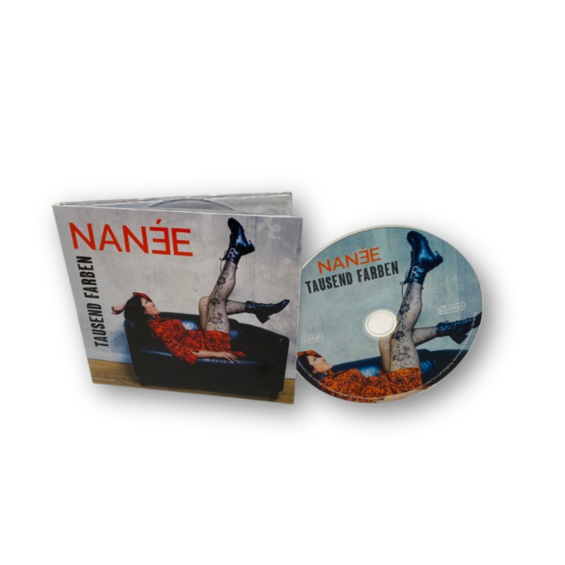 CD „TAUSEND FARBEN!“ von NANÉE im hochwerigen Digipack, Foto: Elena Zaucke