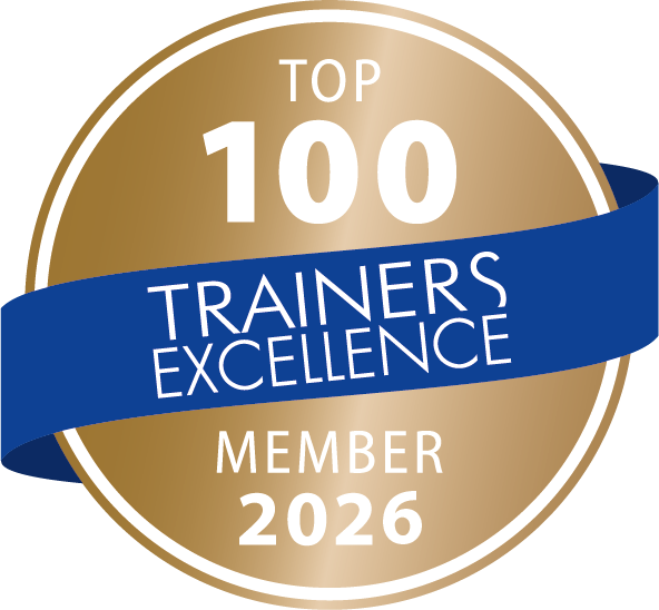 Logo und Siegel Top 100 Trainers bei Speakers Excellence